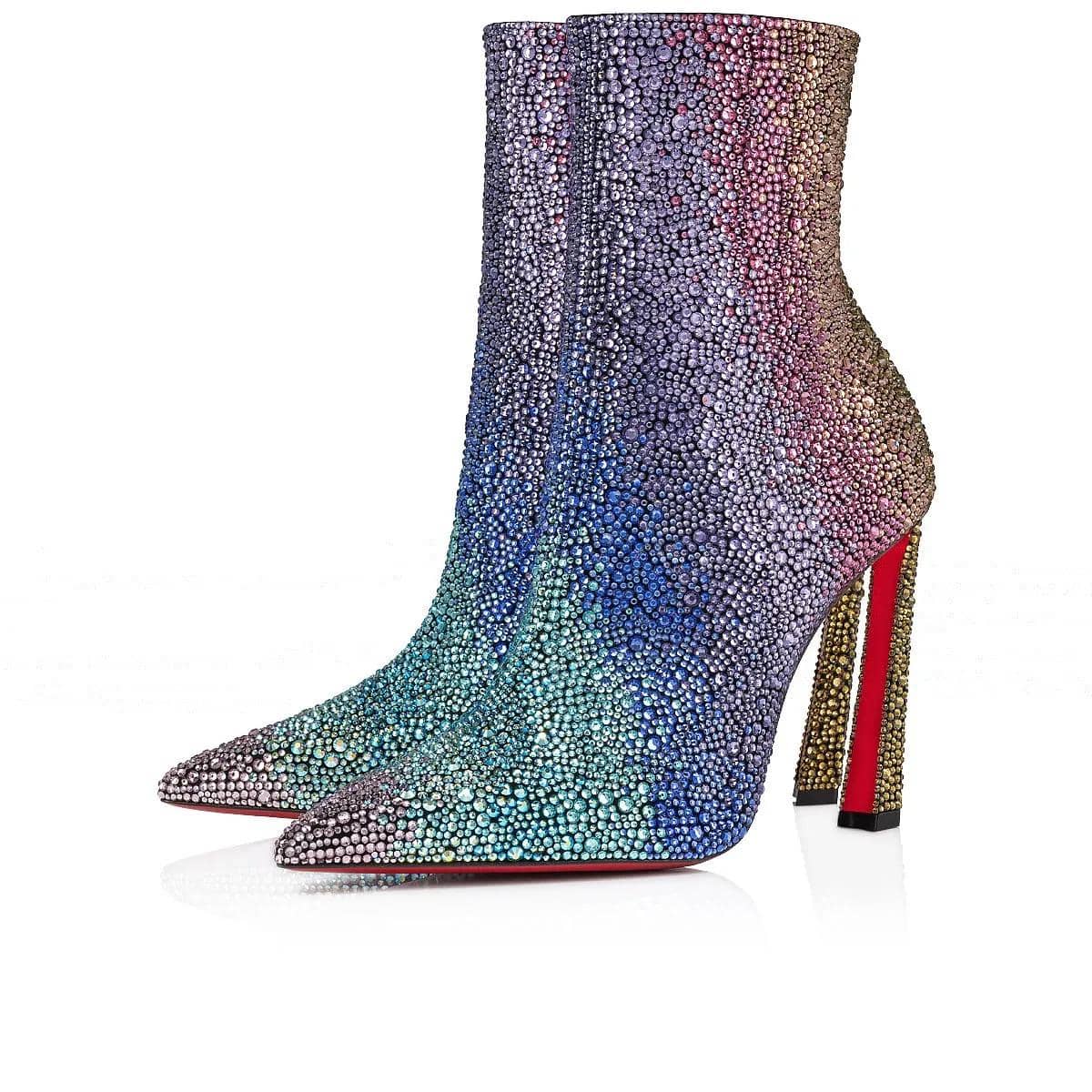 Condora Booty Strass Rainbow (christianlouboutin.com)