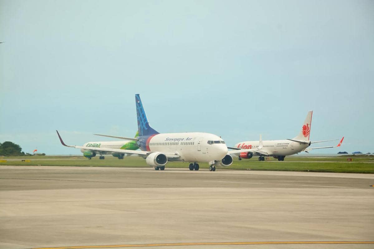 Bandara Sepinggan Balikpapan Kalimantan Timur.