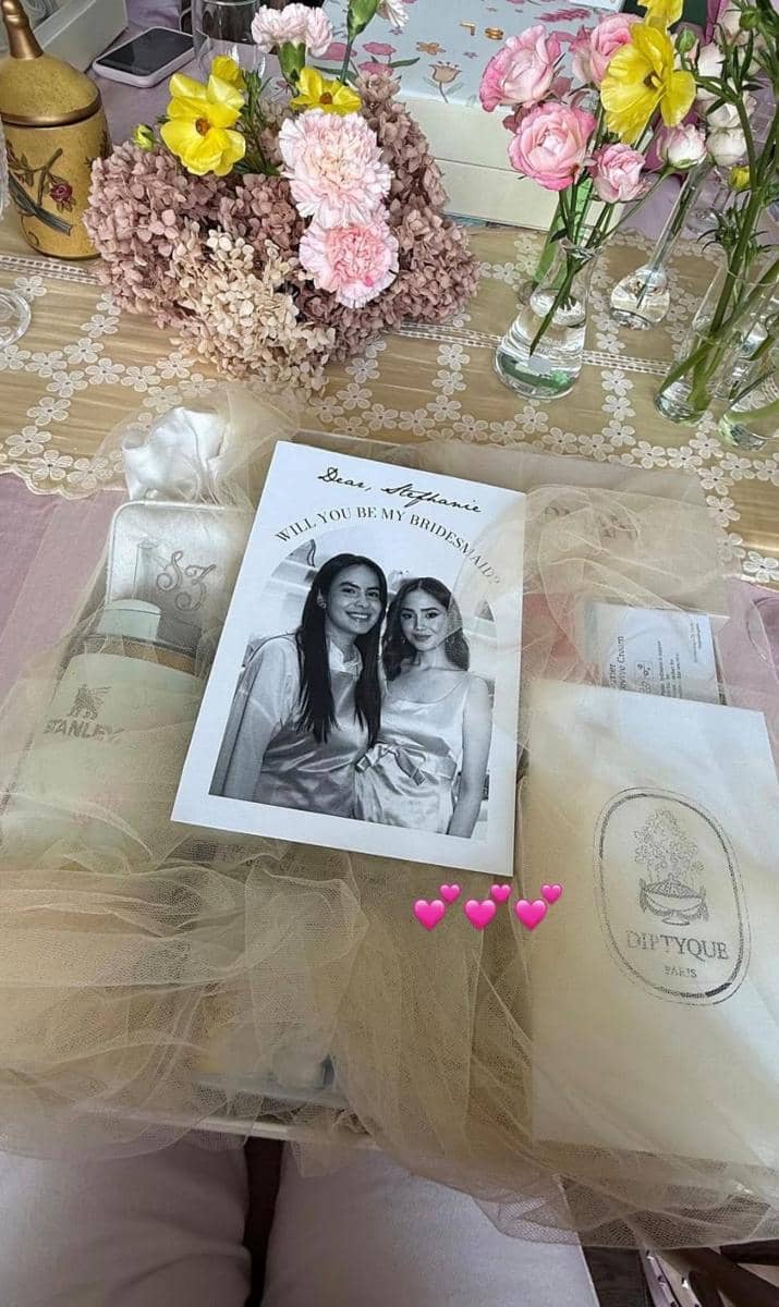 isi bridesmaid kit Syifa Hadju