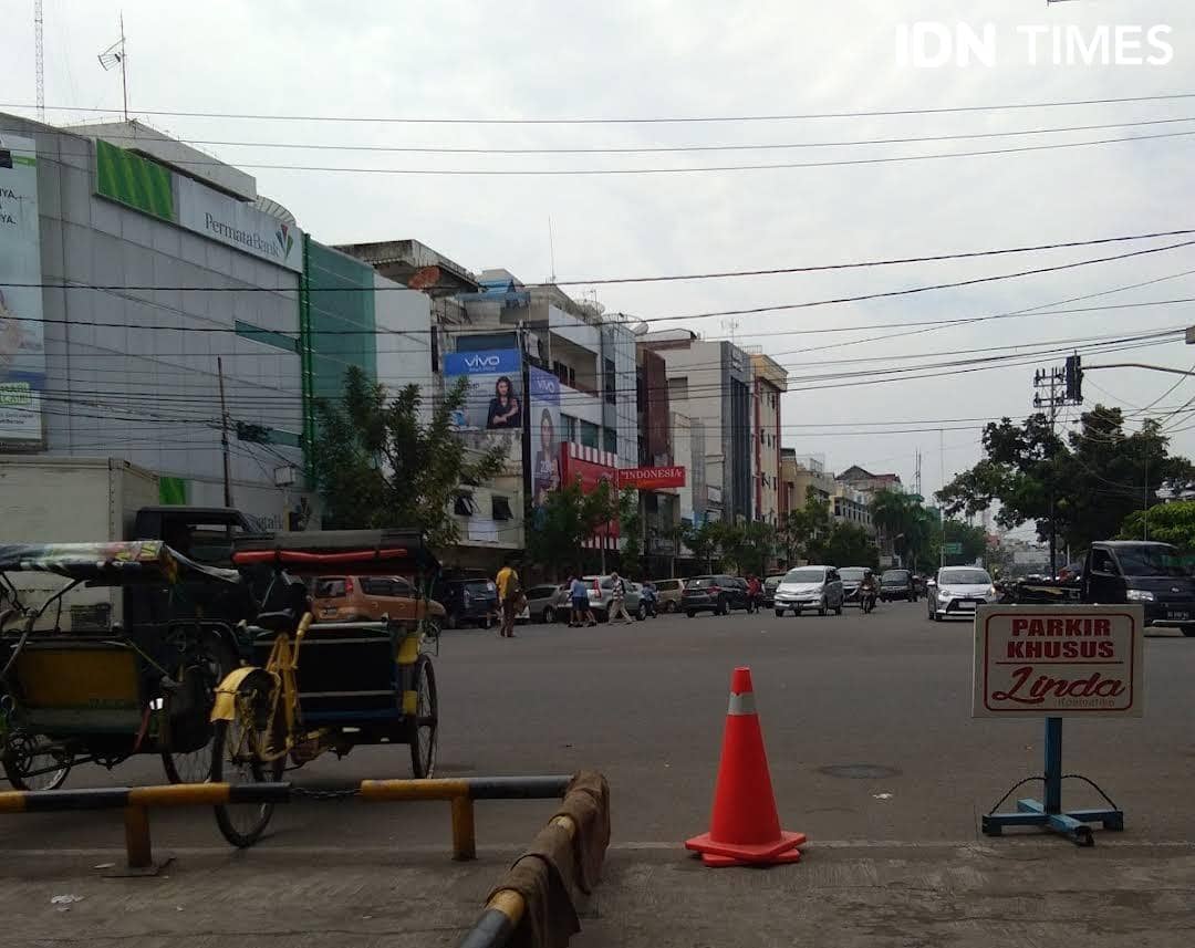Jalan Kolonel Atmo Palembang (Dok. IDN Times)