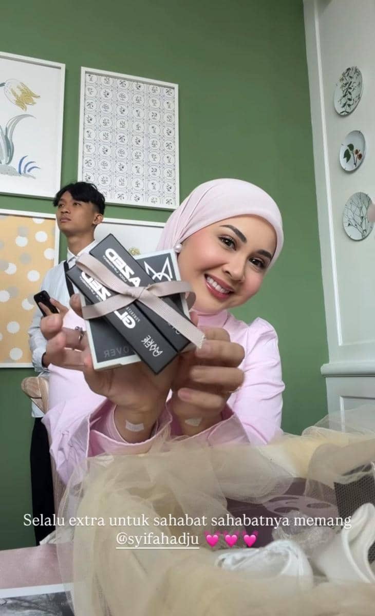isi bridesmaid kit Syifa Hadju
