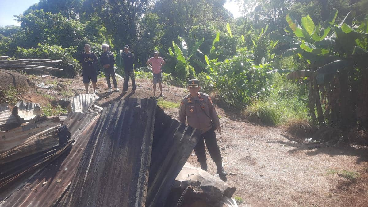 Pemulung Lansia Tewas dalam Kebakaran Gubuk di Antang Makassar