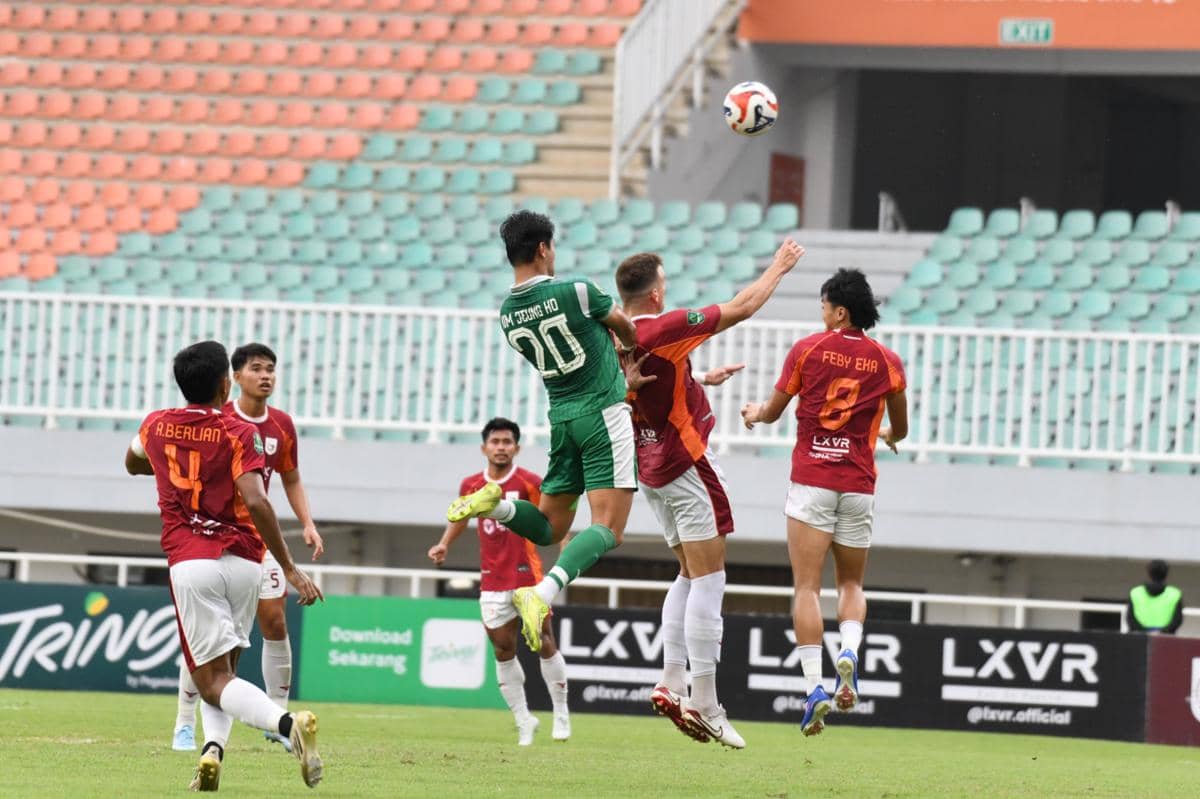 Duel PSMS kontra Garudayaksa FC di Stadion Pakansari Bogor (dok.PSMS)