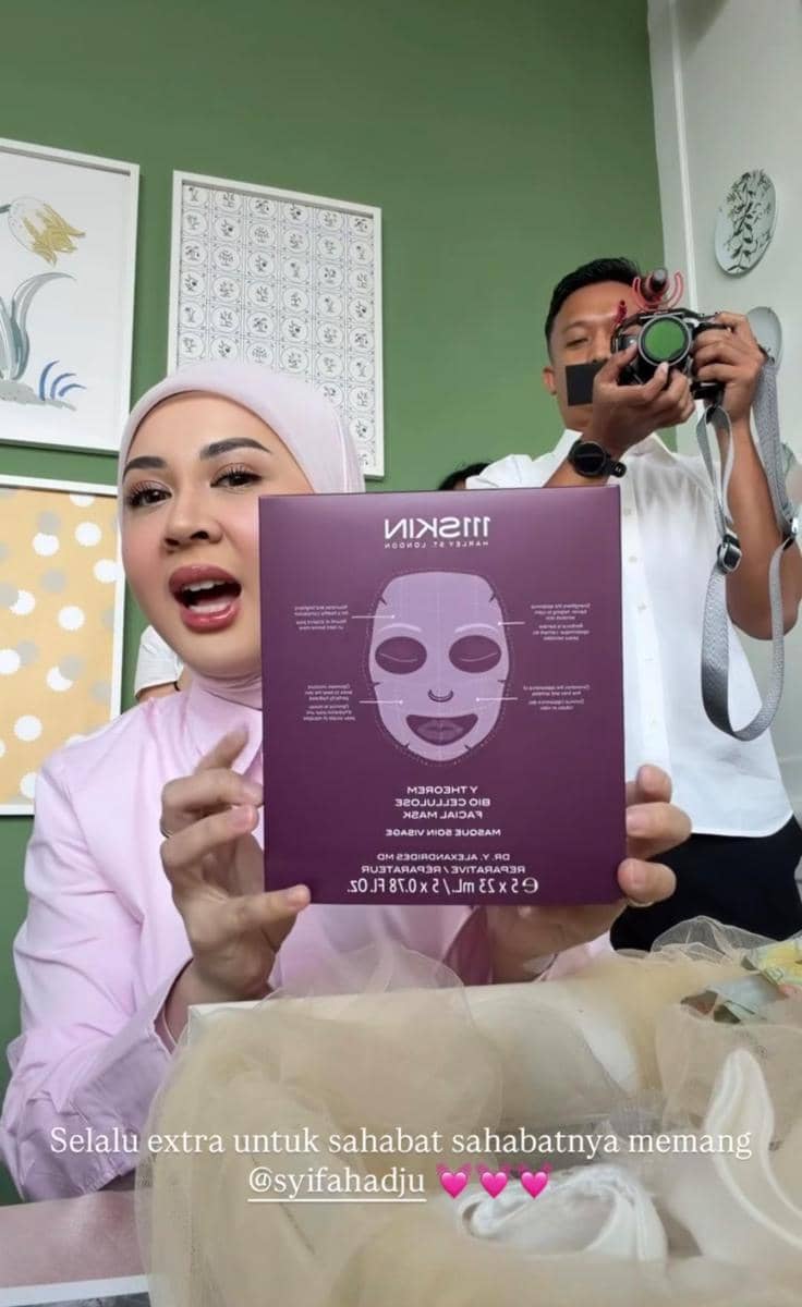 isi bridesmaid kit Syifa Hadju