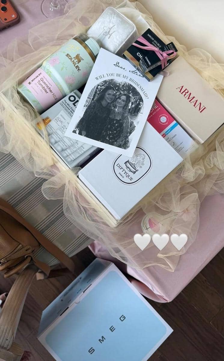 isi bridesmaid kit Syifa Hadju