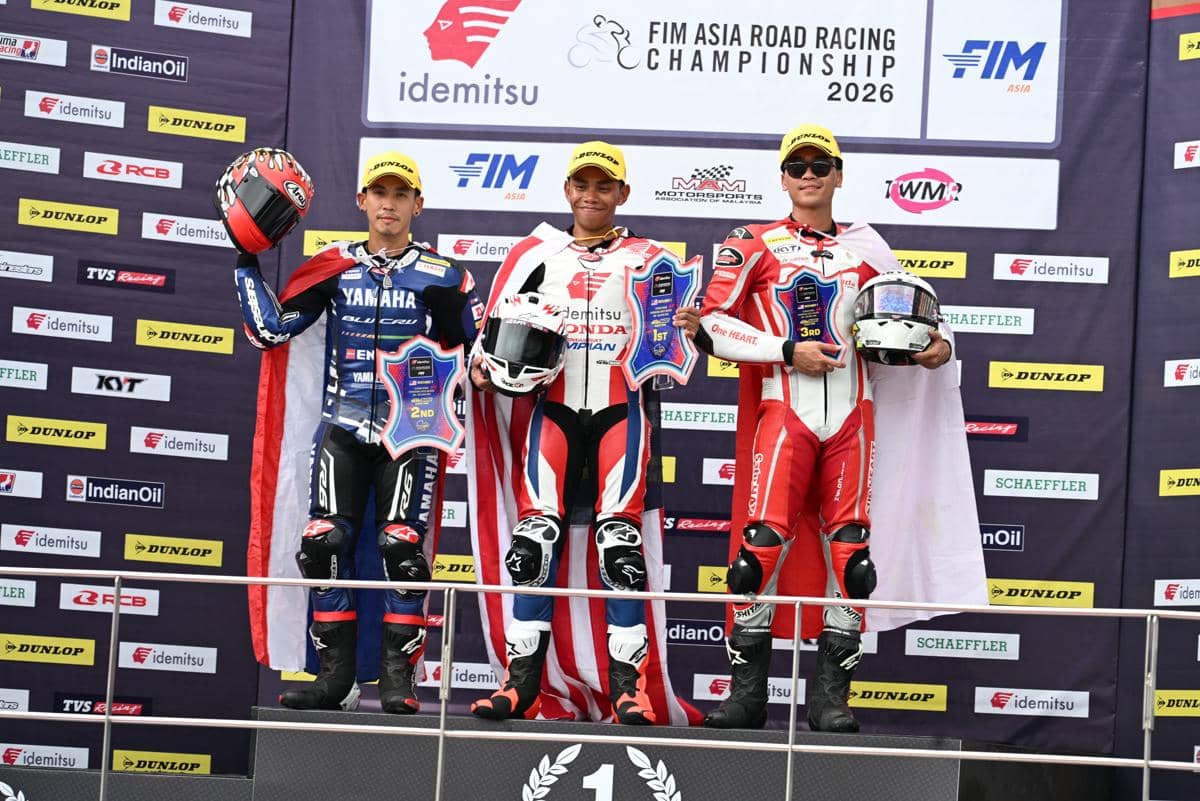 Pembalap Herjun Sabet Podium di ARRC Sepang Malaysia
