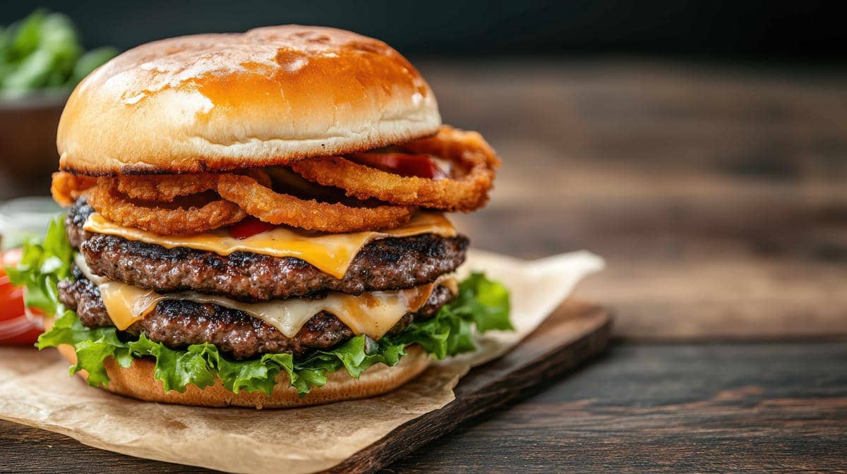 5 Tips Membuat Onion Ring Burger yang Crispy dan Juicy