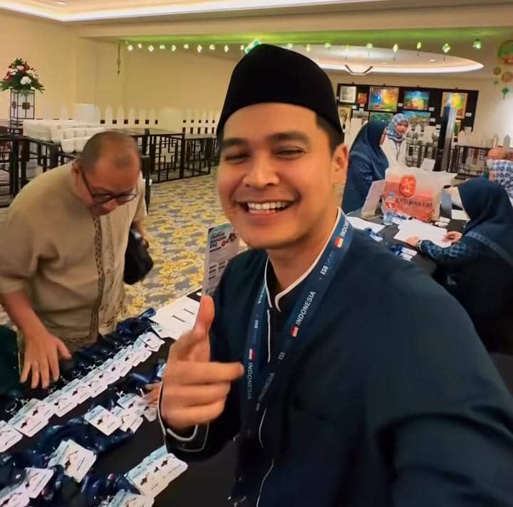 Aiman Ricky ikut manasik haji 2026 sebagai petugas haji