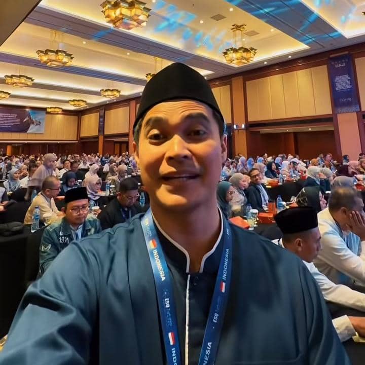 Aiman Ricky ikut manasik haji 2026 sebagai petugas haji