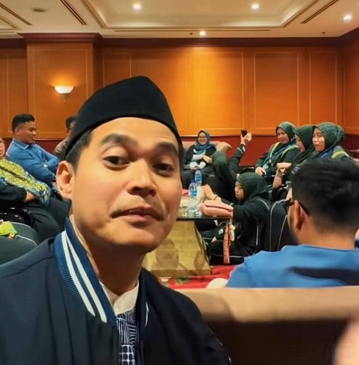 Aiman Ricky ikut manasik haji 2026 sebagai petugas haji
