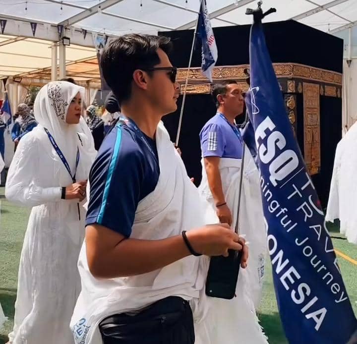 Aiman Ricky ikut manasik haji 2026 sebagai petugas haji