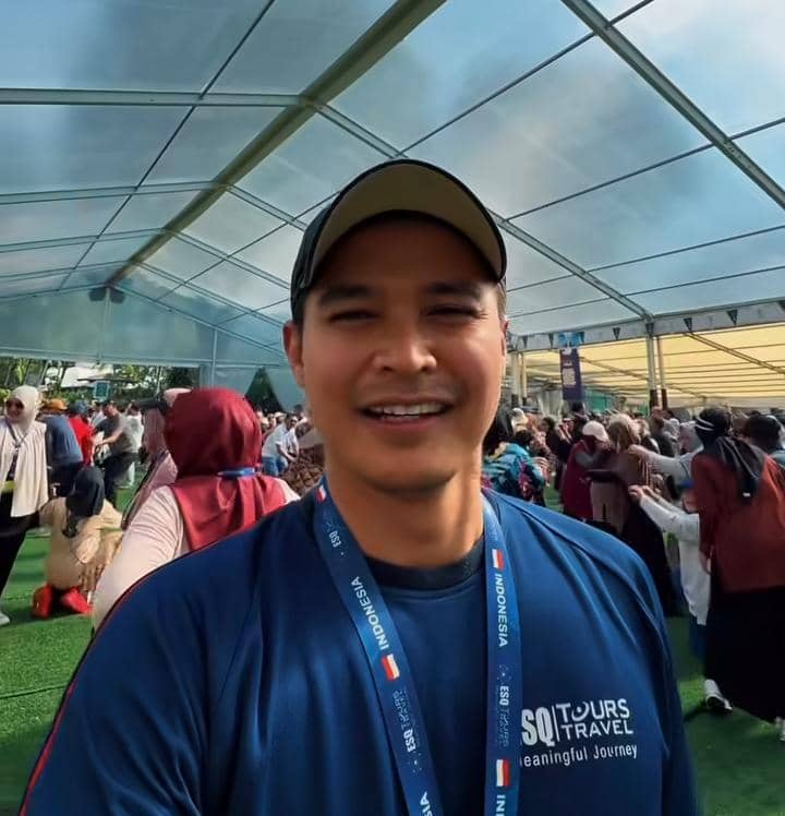 Aiman Ricky ikut manasik haji 2026 sebagai petugas haji