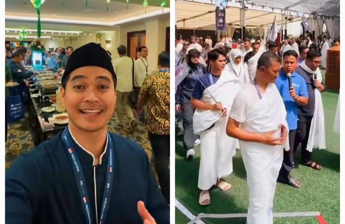 9 Potret Aiman Ricky Ikut Manasik Haji 2026 Sebagai Petugas Haji