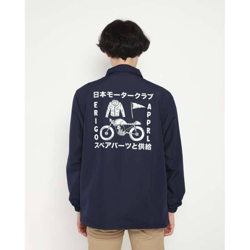 Erigo Coach Jacket Jidokora Navy