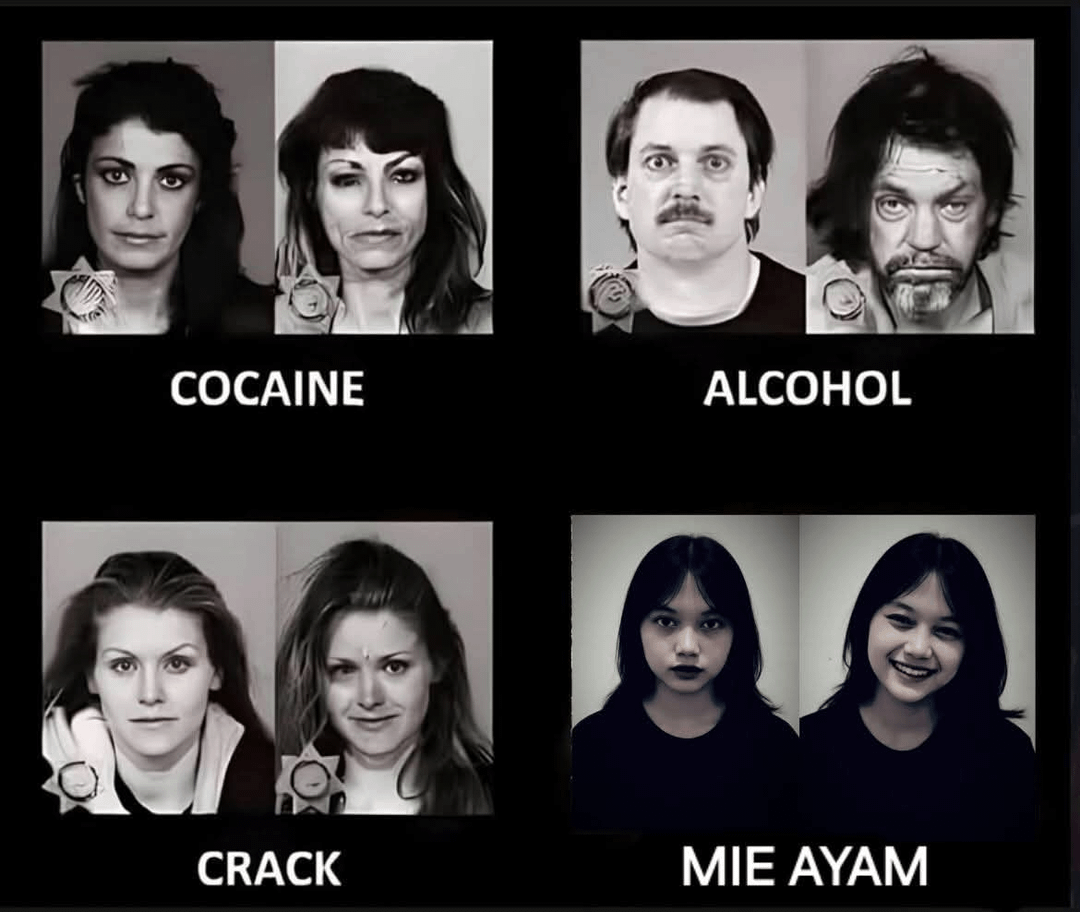 meme kecintaan sama mie ayam