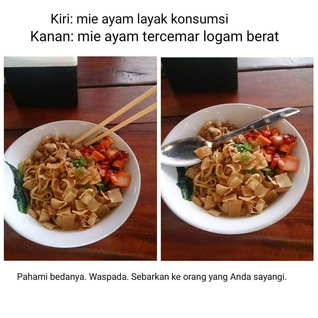 meme kecintaan sama mie ayam
