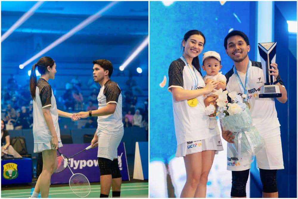 9 Potret Aaliyah dan Thariq Halilintar Ikut Turnamen Badminton 2026