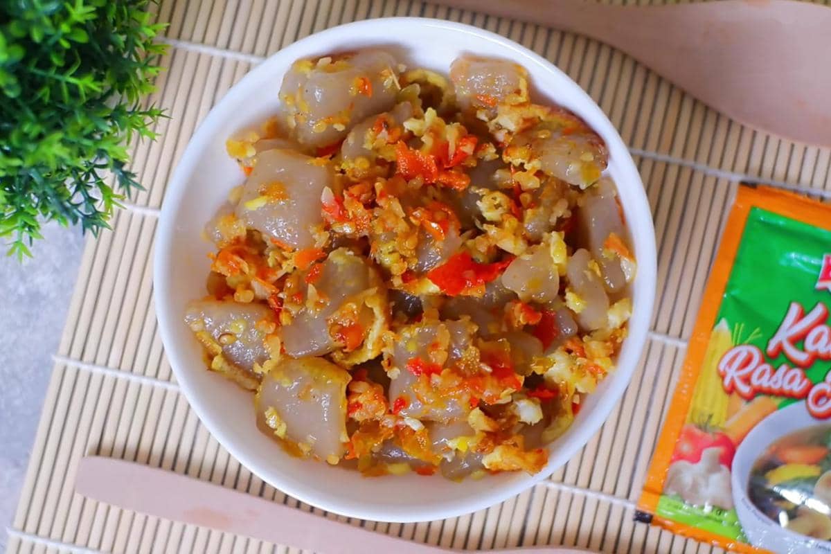 ilustrasi cimin telur pedas