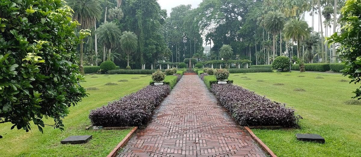 potret Taman Teijsmann di dalam Kebun Raya Bogor
