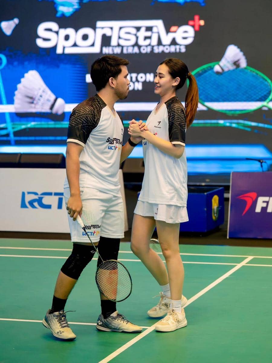 gaya seleb di Sportstive All Stars On Court