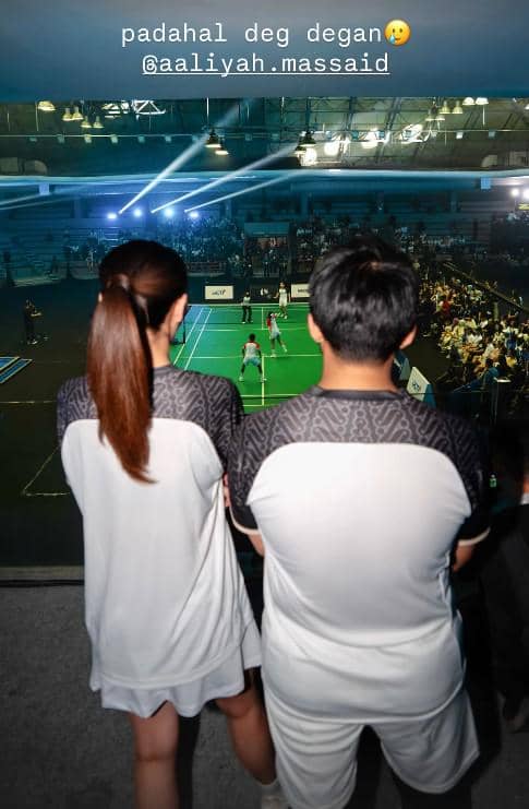 Artis Ikut Turnamen Badminton Sportstive (instagram.com/thariqhalilintar)