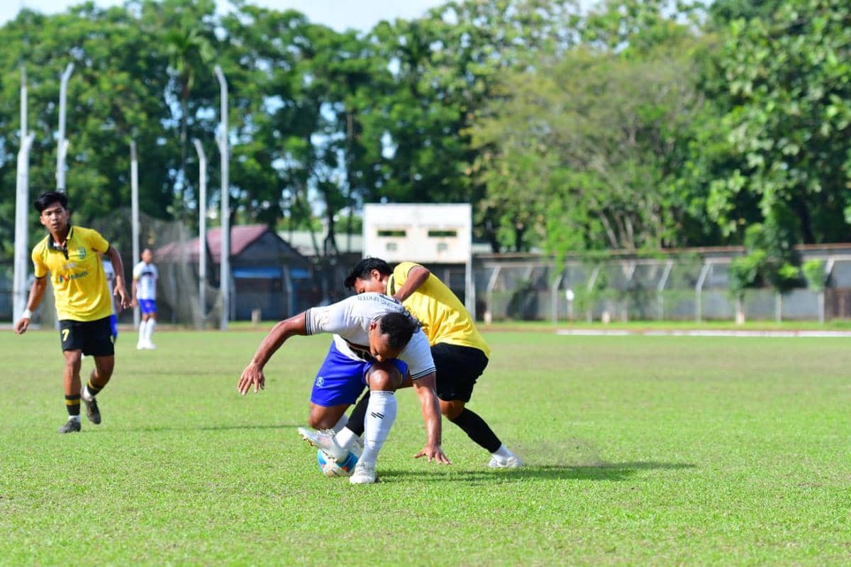 Duel Paya Bakung versus Batubara United pada lanjutan Liga 4 Sumut di Stadion Unimed (dok.Liga 4 Sumut)