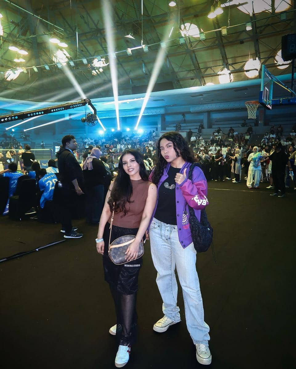 gaya seleb di Sportstive All Stars On Court 