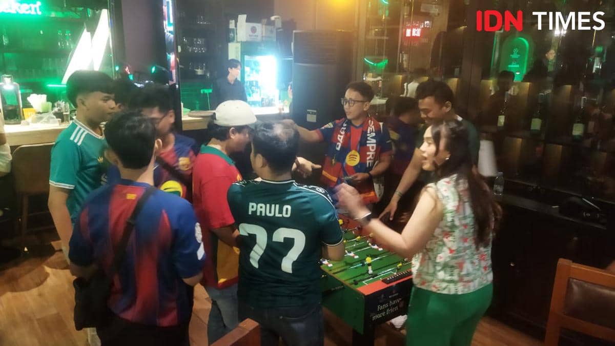 Heineken ajak fans tim Uefa Champions League di Medan ngumpul bareng (IDN Times/Doni Hermawan)