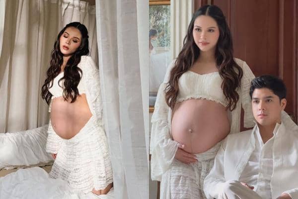 Alyssa Daguise Pamer Baby Bump di Maternity Baru Bareng Al Ghazali