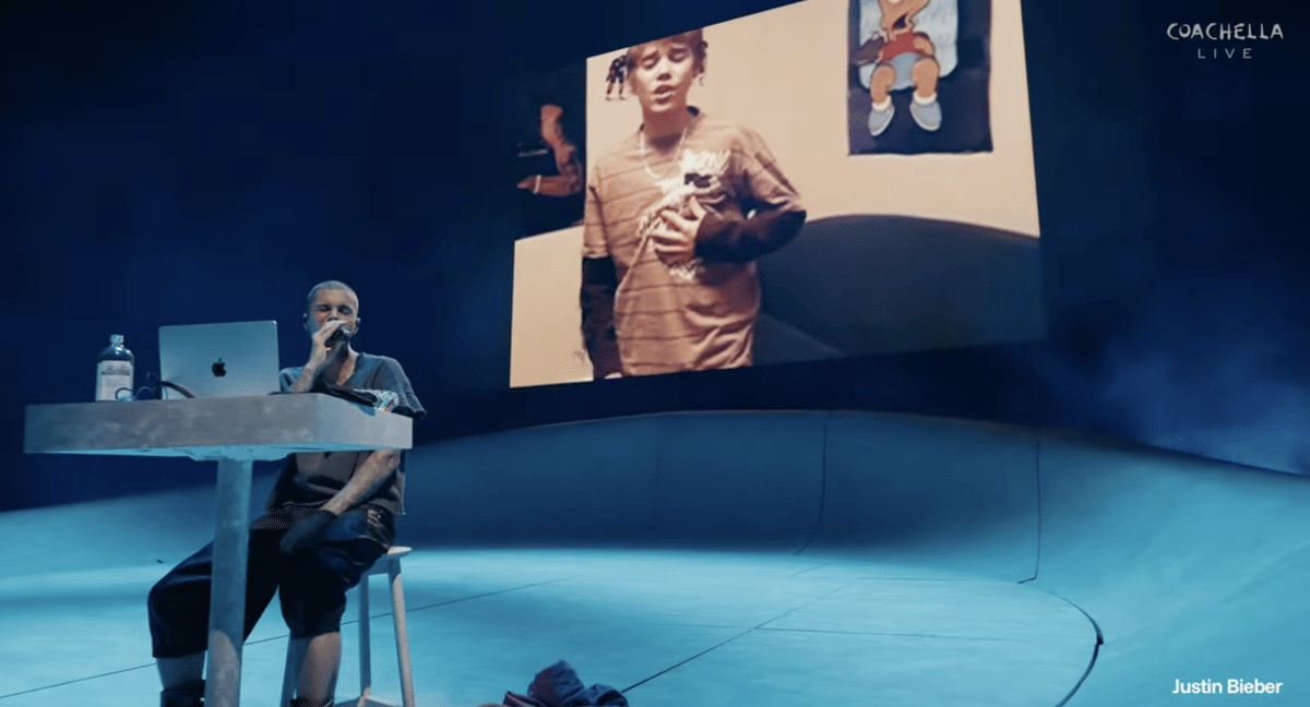 penuh emosional, ini momen JB membawakan lagu "With You" yang membuat penonton bersorak sangat keras