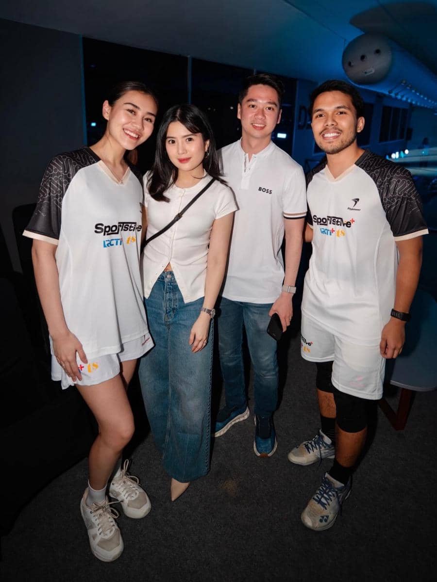 gaya seleb di Sportstive All Stars On Court 