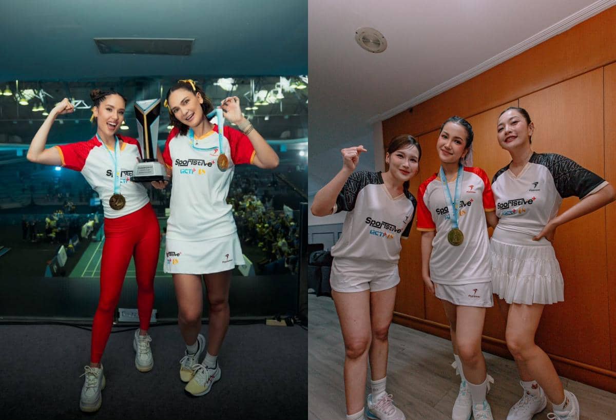 7 Gaya Seleb di Sportstive All Stars On Court, Cinta Laura Atraktif!
