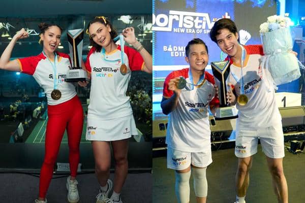 7 Potret Artis Ikut Turnamen Badminton Sportstive 2026, Siapa Juara?