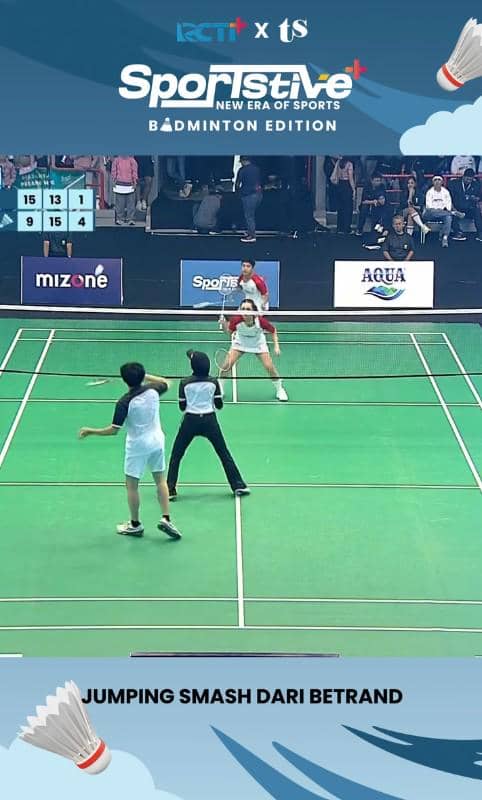 Artis Ikut Turnamen Badminton Sportstive (instagram.com/tsmediaid)