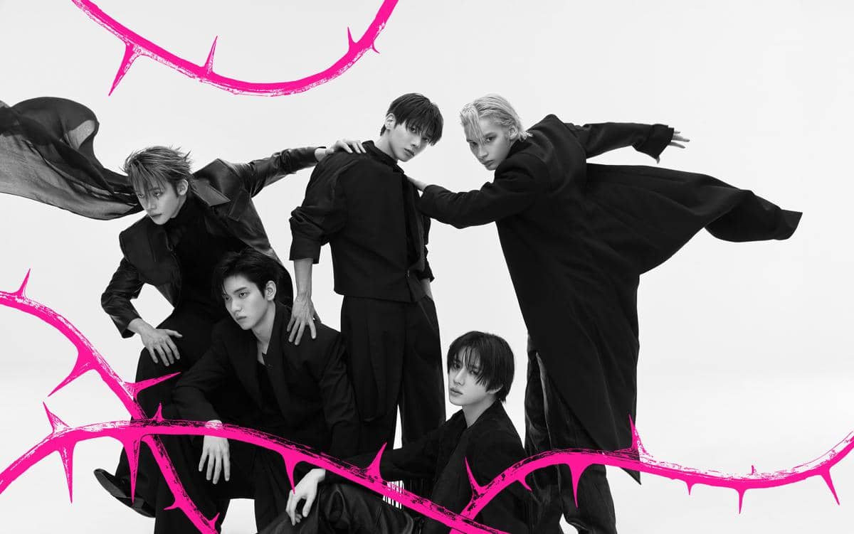 potret TXT di mini album 7TH YEAR: A Moment of Stillness in the Thorns