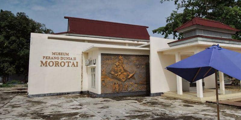 Museum Perang Dunia II yang terletak di Kabupaten Pulau Morotai, Maluku Utara, Indonesia.