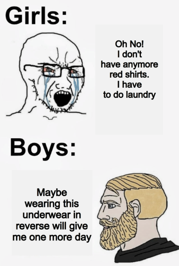 meme kartun tentang cuci baju