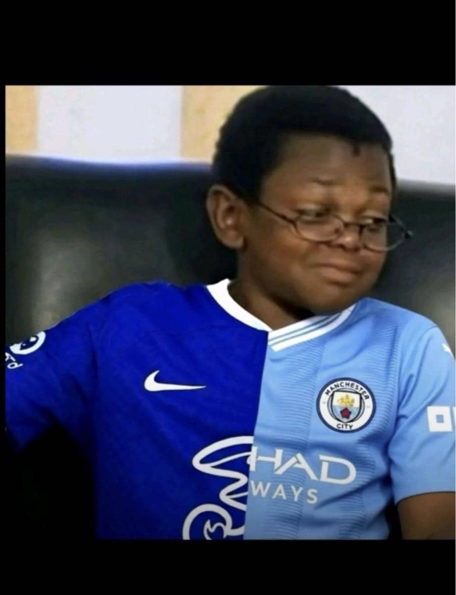 meme Manchester City ngalahin Chelsea