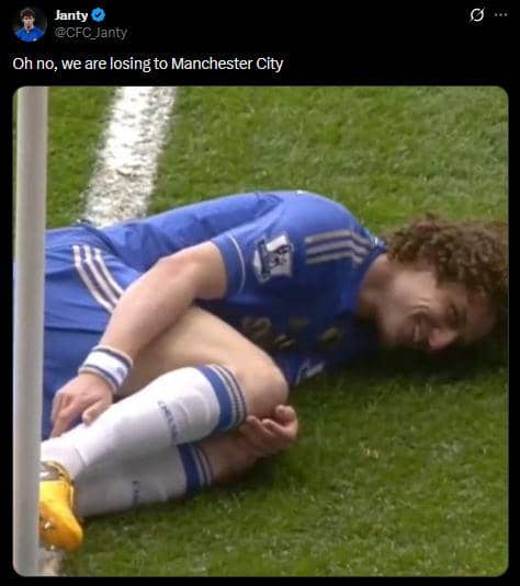 meme Manchester City ngalahin Chelsea