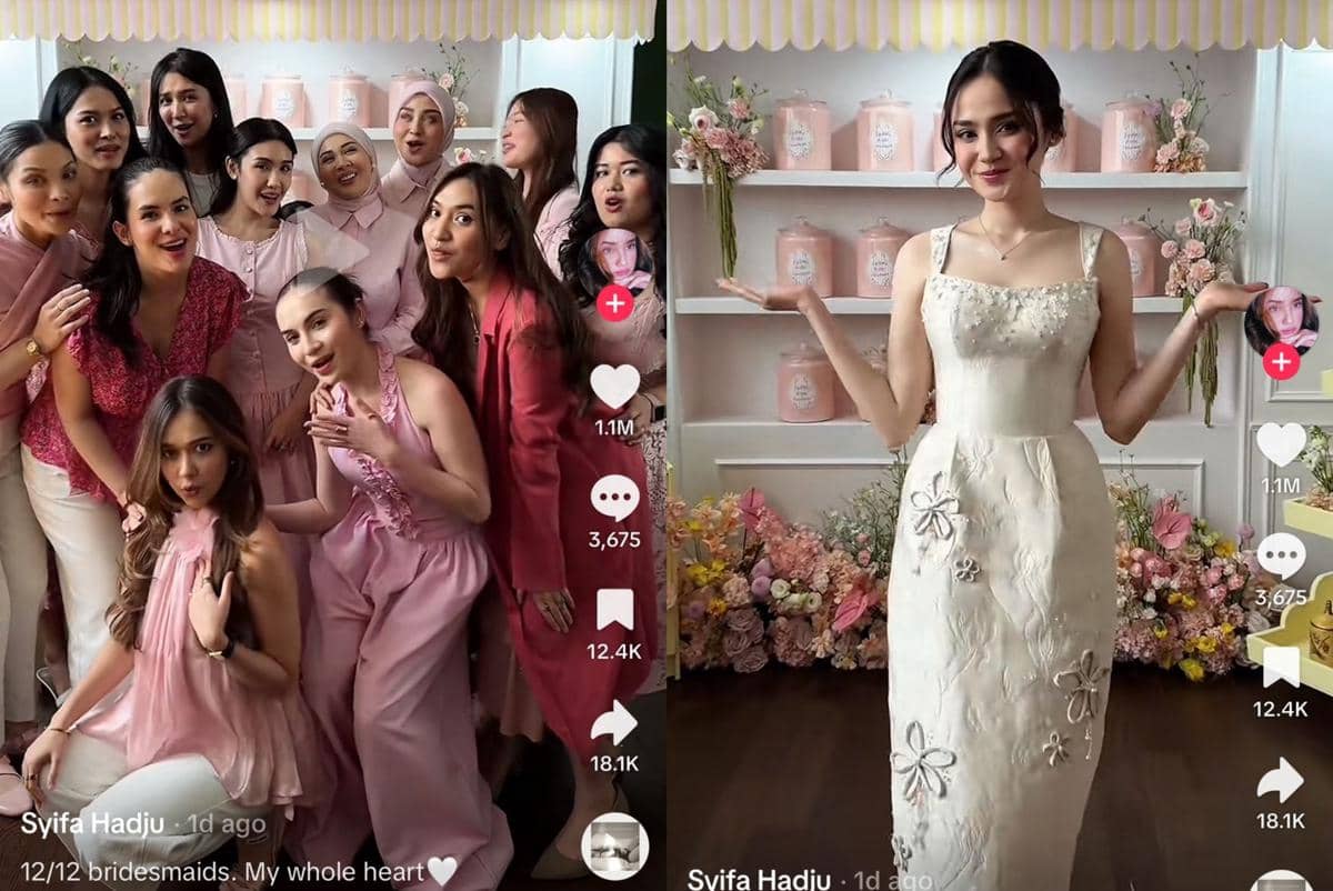 Bridesmaid Syifa Hadju