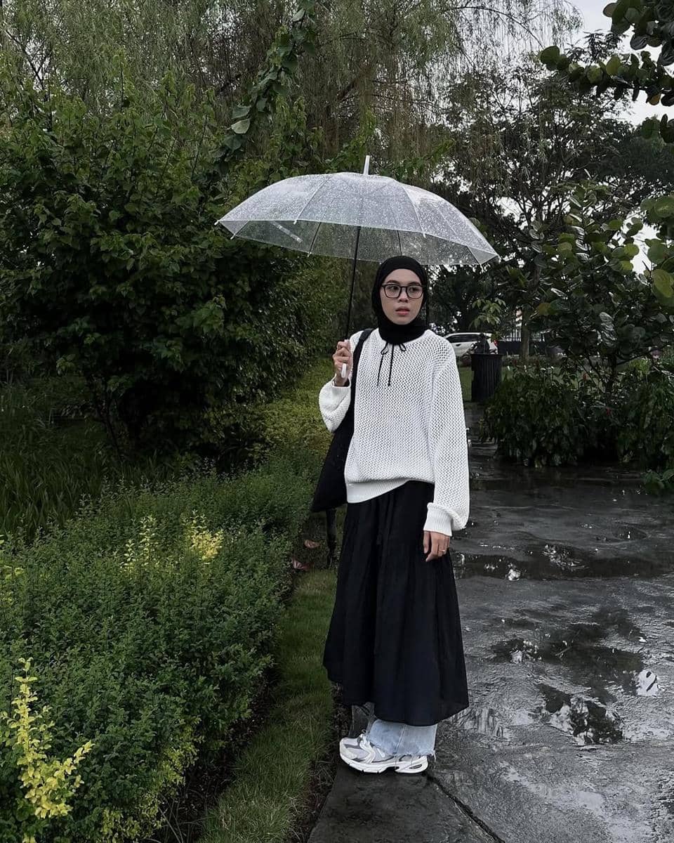 OOTD Blue Jeans ala Rahmi Apria