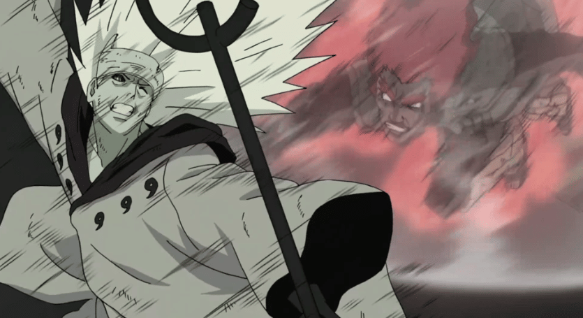 Cuplikan dari anime Naruto Shippuden (2007)