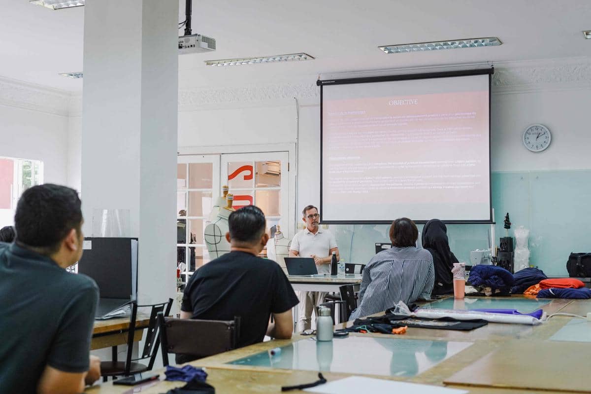 Paul Marchand mengunjungi ESMOD Jakarta