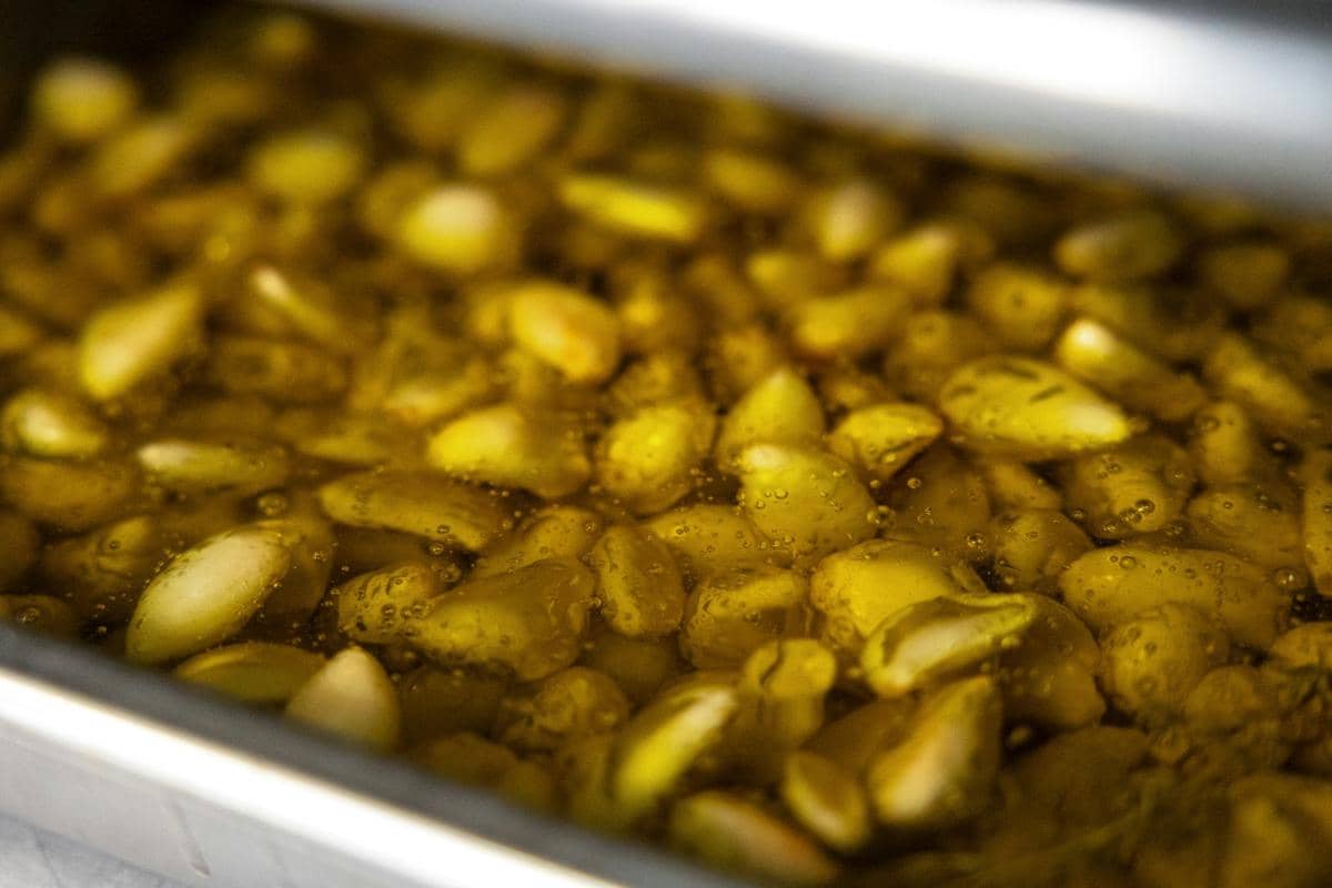 ilustrasi garlic confit