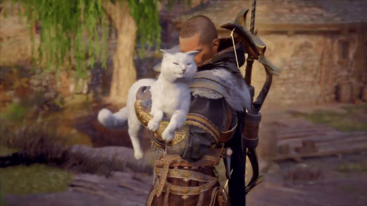 Eivor dan Nali dalam game Assassin's Creed Valhalla