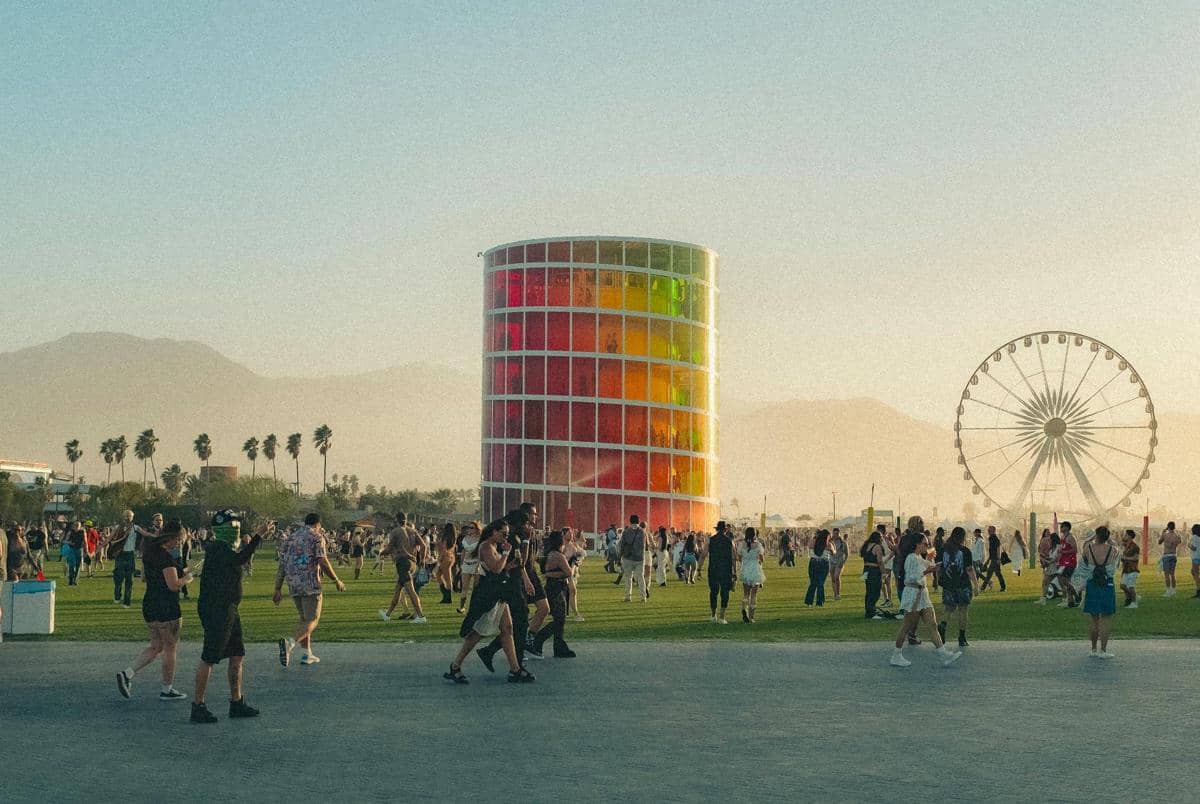 Potret venue acara Coachella Music Festival 