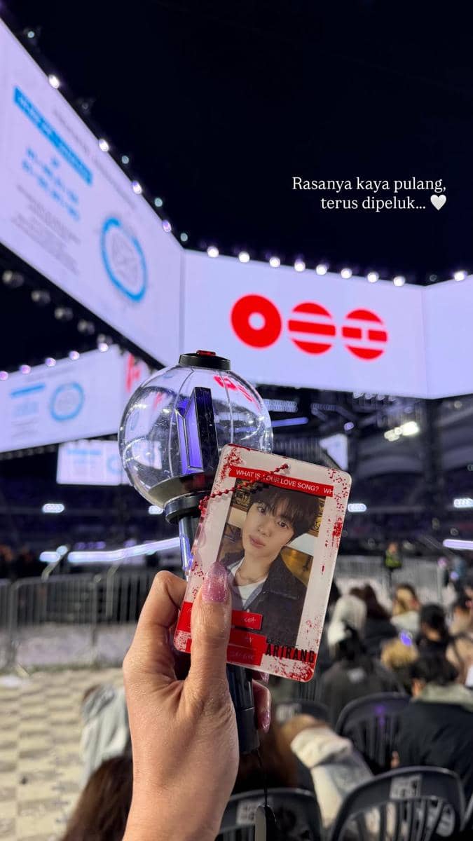 Yunita Siregar nonton konser BTS hari ke-3