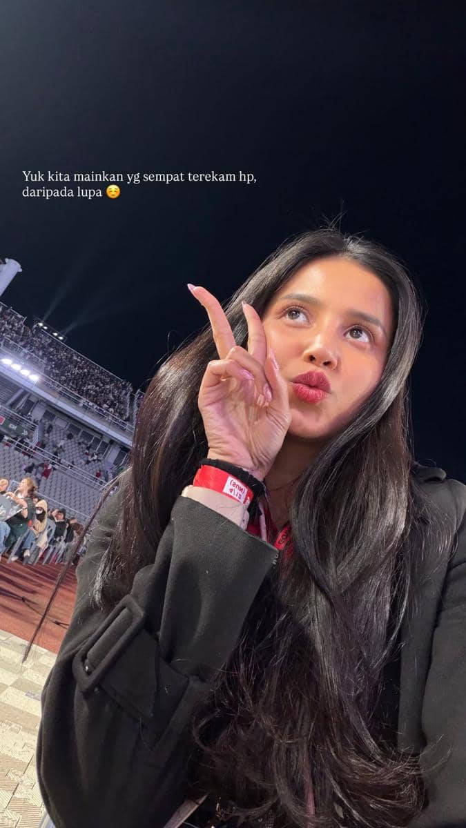 Yunita Siregar nonton konser BTS hari ke-3