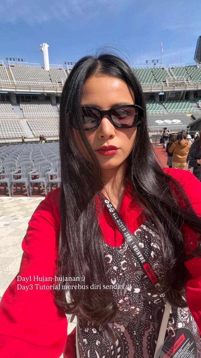 Yunita Siregar nonton konser BTS hari ke-3