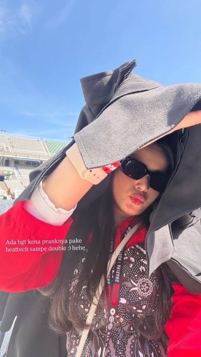 Yunita Siregar nonton konser BTS hari ke-3